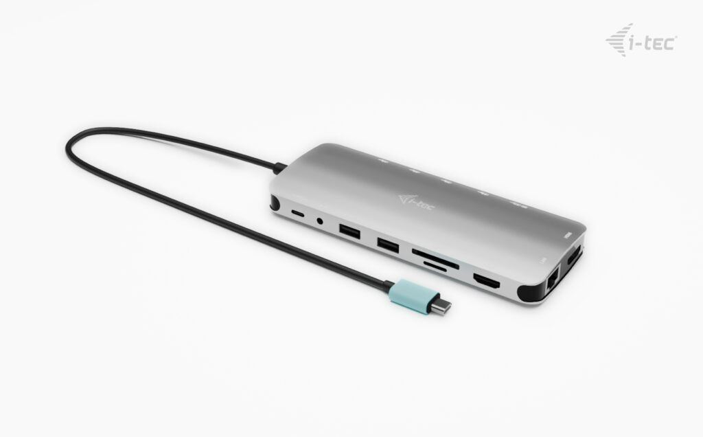 i tec Metal USB C Nano 3x Display Dock 2x HDMI 1x USB C video with Power Delivery + Universal Charger Neuf - vue 2
