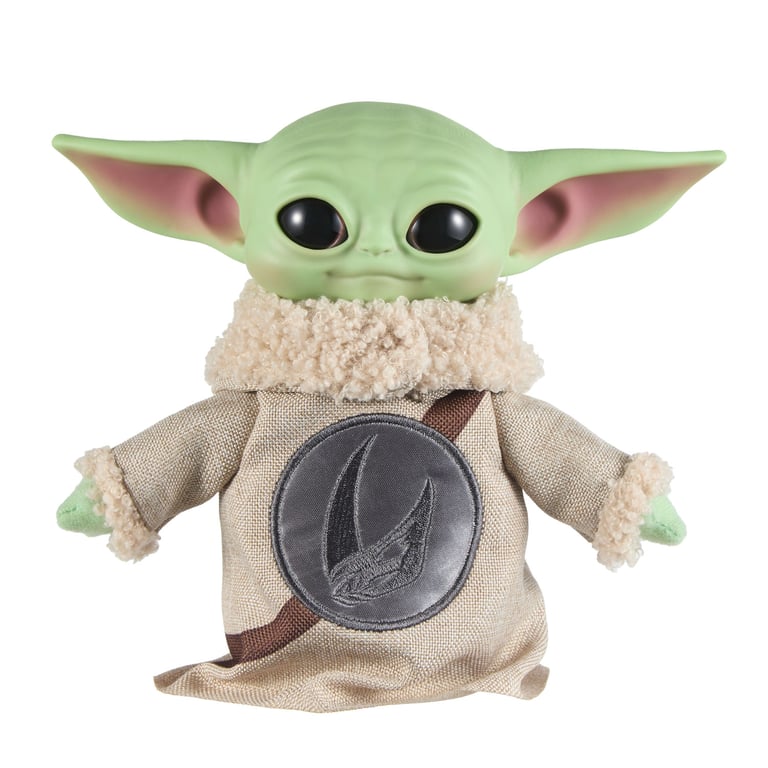 Star Wars Peluche Grogu corps et mains en peluche et tête en vinyle - vue 3