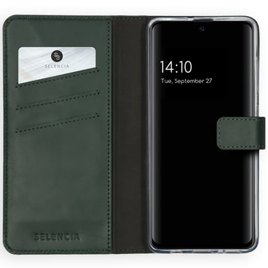 Selencia A515F38524302 coque de protection pour téléphones portables 16,5 cm (6.5'') Folio porte carte Vert Samsung Galaxy A51