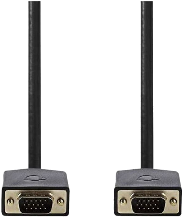 NEDIS VGA Cable - VGA Male - VGA Male - 2.0 m - Anthracite