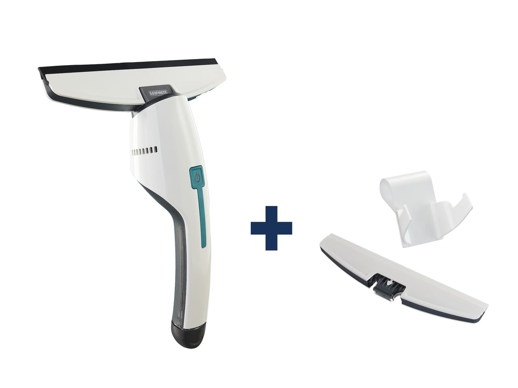 Leifheit Aspirateur à vitres et salle de bains Nemo lave vitre électrique avec boîtier étanche idéal pour la douche nettoyage fenêtres surfaces lisses sans trace ni goutte utilisable 45 min à 360° - vue 6