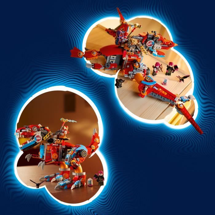 LEGO® DREAMZzz™ 71484 Le robot dinosaure C Rex de Cooper - vue 3