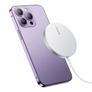 Baseus Simple Mini3 Téléphone portable, Smartphone Blanc USB Recharge sans fil Intérieure