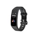 Bracelet Connecté Sportif Notification Smartwatch Étanche IP67 Bluetooth Noir YONIS