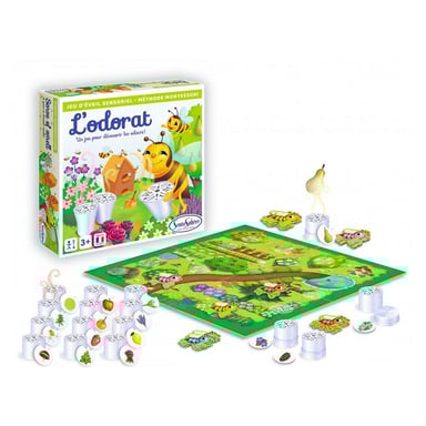 Juego sensorial educativo - Descubre los olores de la naturaleza