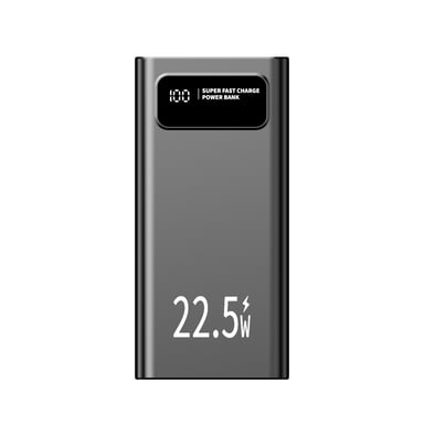 Powerbank 30000mAh Leotec LEPOW30W22W- 22.5W- Negra