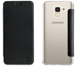 Pp Folio Case Noir Samsung Galaxy J6 2018
