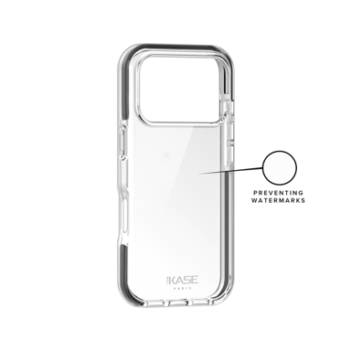 Custodia Sportiva in Rete di Plastica Riciclata per Apple iPhone 17 Pro, Nero