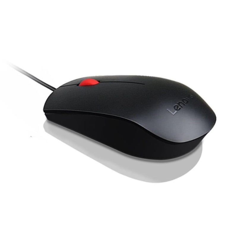 Souris Lenovo Essential – Filaire, Optique, 1600 DPI, Ambidextre - vue 3