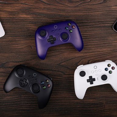 8Bitdo Ultimate Noir Bluetooth/RF/USB Manette de jeu Analogique Android, PC, iOS