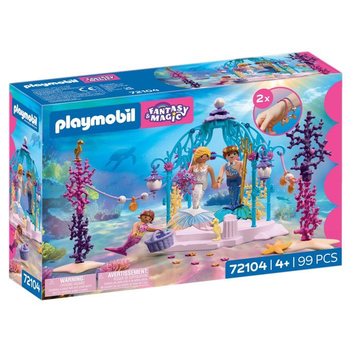 Playmobil Fantasy & Magic 72104 Mariage des sirènes - vue 3