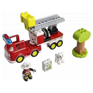 LEGO DUPLO 10969 Camion de Pompiers : Aventure de Sauvetage pour Enfants