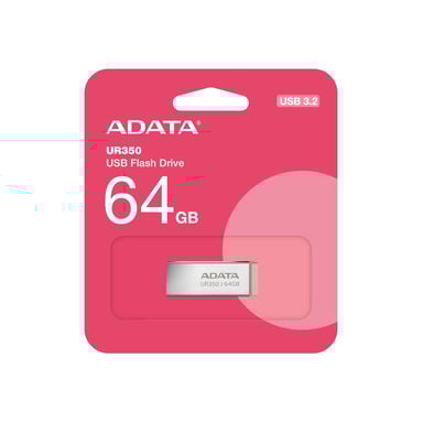 ADATA UR350 unidad flash USB 64 GB USB tipo A 3.2 Gen 1 (3.1 Gen 1) Marrón