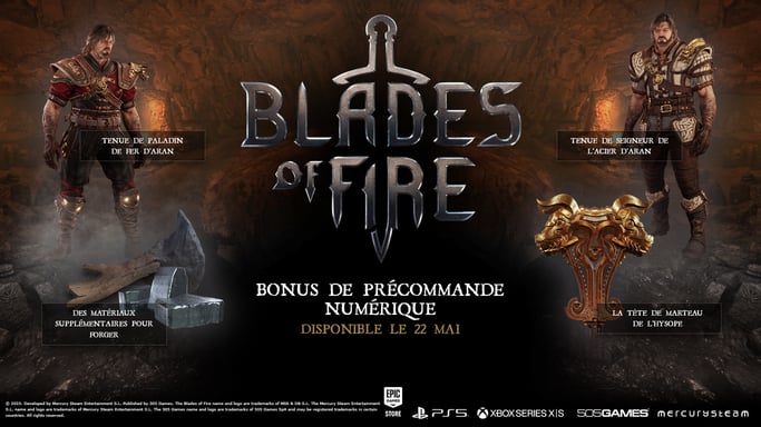 Blades of Fire Edición Día Uno Playstation 5