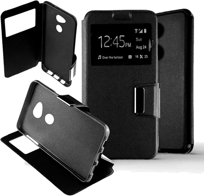 Etui Folio compatible Noir Sony Xperia L2