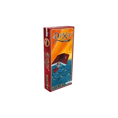 Extension Dixit ASMODEE Quest 84 cartes illustrées Illustratif fantaisie Rouge/Orange/Bleu