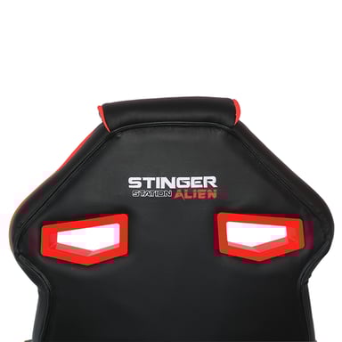 Sedia da gioco Woxter Stinger Station Alien Nero, Rosso - Sedia imbottita per PC