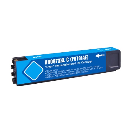 Cartouche UPRINT compatible HP 973XL F6T81AE cyan Neuf
