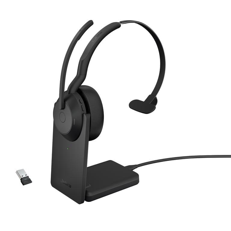 Jabra Evolve2 55 Casque Sans fil Arceau Bureau/Centre d'appels USB Type-C Bluetooth - Excellent état