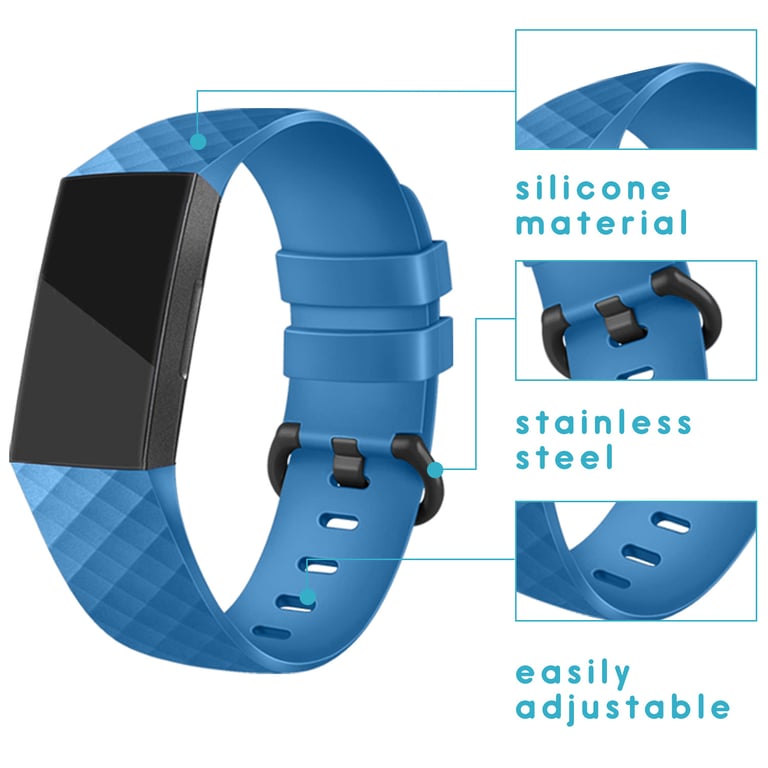 imoshion Bracelet silicone pour le Fitbit Charge 3 / 4 Neuf - vue 2