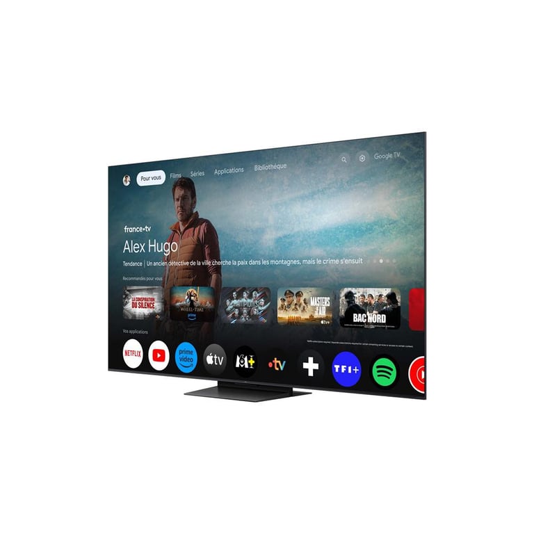 TCL C7L 55C7L TV 55 4K Ultra HD Smart TV Wifi 2700 cdm² - vue 2