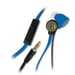 Techmade TM-YL-IP001-INT auricular y casco Auriculares Alámbrico Dentro de oído Llamadas/Música Negro, Azul
