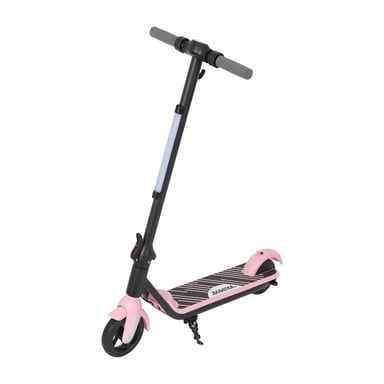 Patinete eléctrico infantil AVDL F602 – Motor de 80 W, pantalla LED - rosa