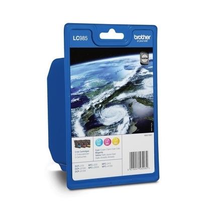 Brother Pack 3 cartouches encre CyanJaune