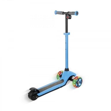 Trottinette électrique enfant GLOBBER ONE K E-MOTION 4 Plus 3 roues Bleu ciel jusqu'à 10 km/h batterie lithium