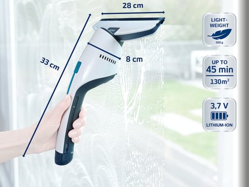 Leifheit Set aspirador para ventanas y baño Nemo