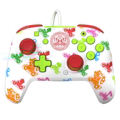 PDP Rematch: Mario Kart Racers Multicolore USB Manette de jeu Analogique/Numérique Nintendo Switch, Nintendo Switch Lite, Nintendo Switch OLED
