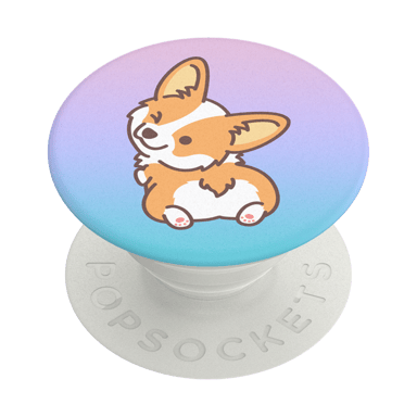 PopSockets Grip Cheeky Corgi colorido
