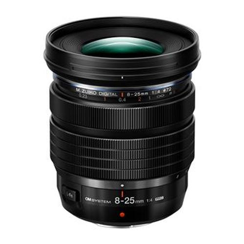 Objectif hybride OM System .Zuiko Digital ED 8 25mm f4 PRO - vue 3