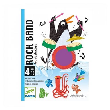 Jeu de cartes Rock Band : Créez votre groupe de musique !