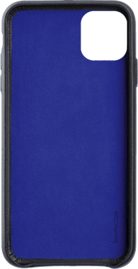 Custodia in pelle nera per Apple iPhone 11 Beetlecase