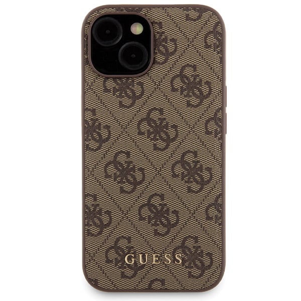 Guess Bundle Pack MagSafe 4G Metal Gold Logo Ensemble étui + Power Bank 5000mAh MagSafe iPhone 15 - vue 3