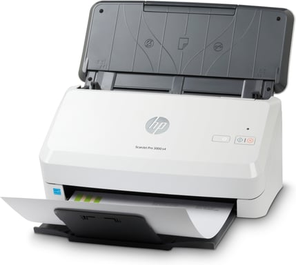 HP Scanjet Pro 3000 s4 Escáner alimentado con hojas 600 x 600 DPI A4 Negro, Blanco
