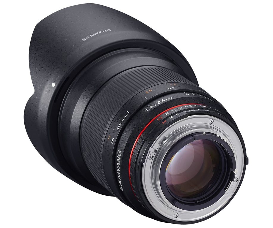 Objectif Samyang 24mm F1.4 ED AS IF UMC – Large, Monture Nikon - vue 2