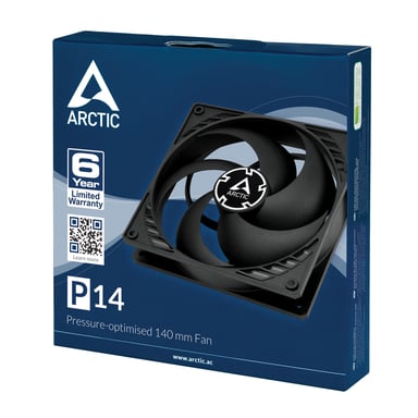 ARCTIC P14 Boitier PC Ventilateur 14 cm Noir