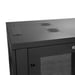 StarTech.com Armario Rack para Servidores 24U 19'' 4 Columnas - Rack de Servidores con Cerradura y Seguro - Rack con Ruedas y Carriles de Montaje Ajustables para Equipo de Red