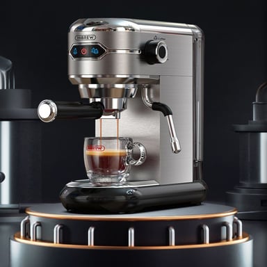 H11 - Cafetière/Cafetera 20 bars avec fonction eau chaude 20 bars