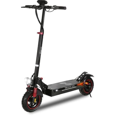 EBOOST GINFINITY scooter elettrico pieghevole per tutti i terreni - 10 - 48V - 800W - Auto 50KM Stop + indicatori