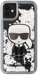 Funda iridiscente que brilla en la oscuridad Karl Lagerfeld para Apple iPhone 11, Negro
