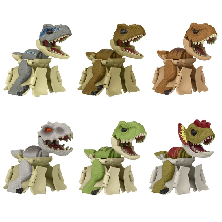 Jurassic World – TRANSFORMATION FÉROCE – Assortiment ÉCLOSIONS CACHÉES Neuf