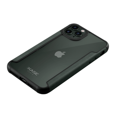 Custodia ibrida vintage per Apple iPhone 11 Pro, verde nordico