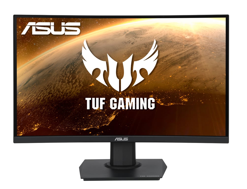 ASUS TUF Gaming VG24VQE Ecran PC gaming 23 6" FHD Dalle VA Incurvée 1ms 165Hz 1920x1080 250cdm² 1x DP & 2x HDMI ELMB AMD FreeSync Premium Haut parleurs Shadow Boost - vue 2