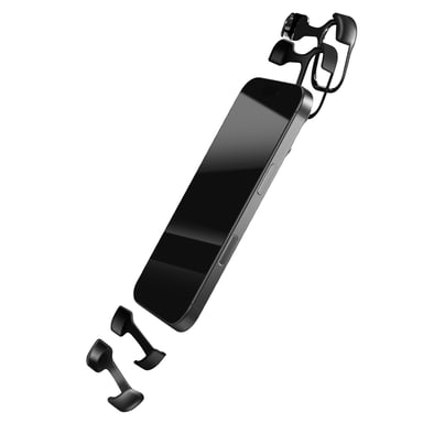 Coque iPhone 16 Pro en Aluminium Aérospatiale Ultra Renforcé Antichoc 3m Noir