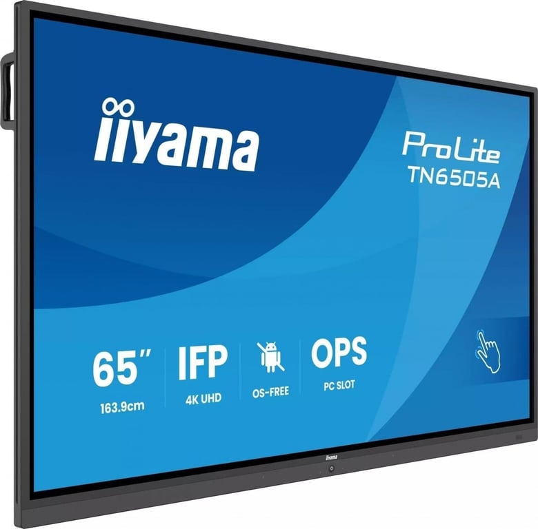 iiyama TN6505A B1AG Écran d'affichage dynamique Écran plat interactif 64.5 500 cdm² 4K Ultra HD Écran tactile - vue 4