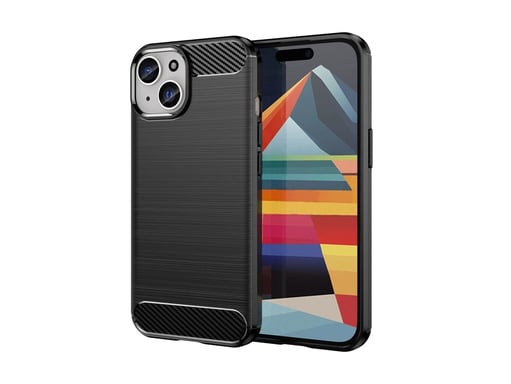 DLH DY-PS5160 Custodia protettiva per telefoni cellulari 15,5 cm (6.1'') Cover Nero Apple iPhone 15