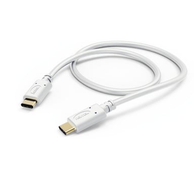 Cavo di ricarica/dati, USB Tipo-C - USB Tipo-C, 1,5 m, bianco